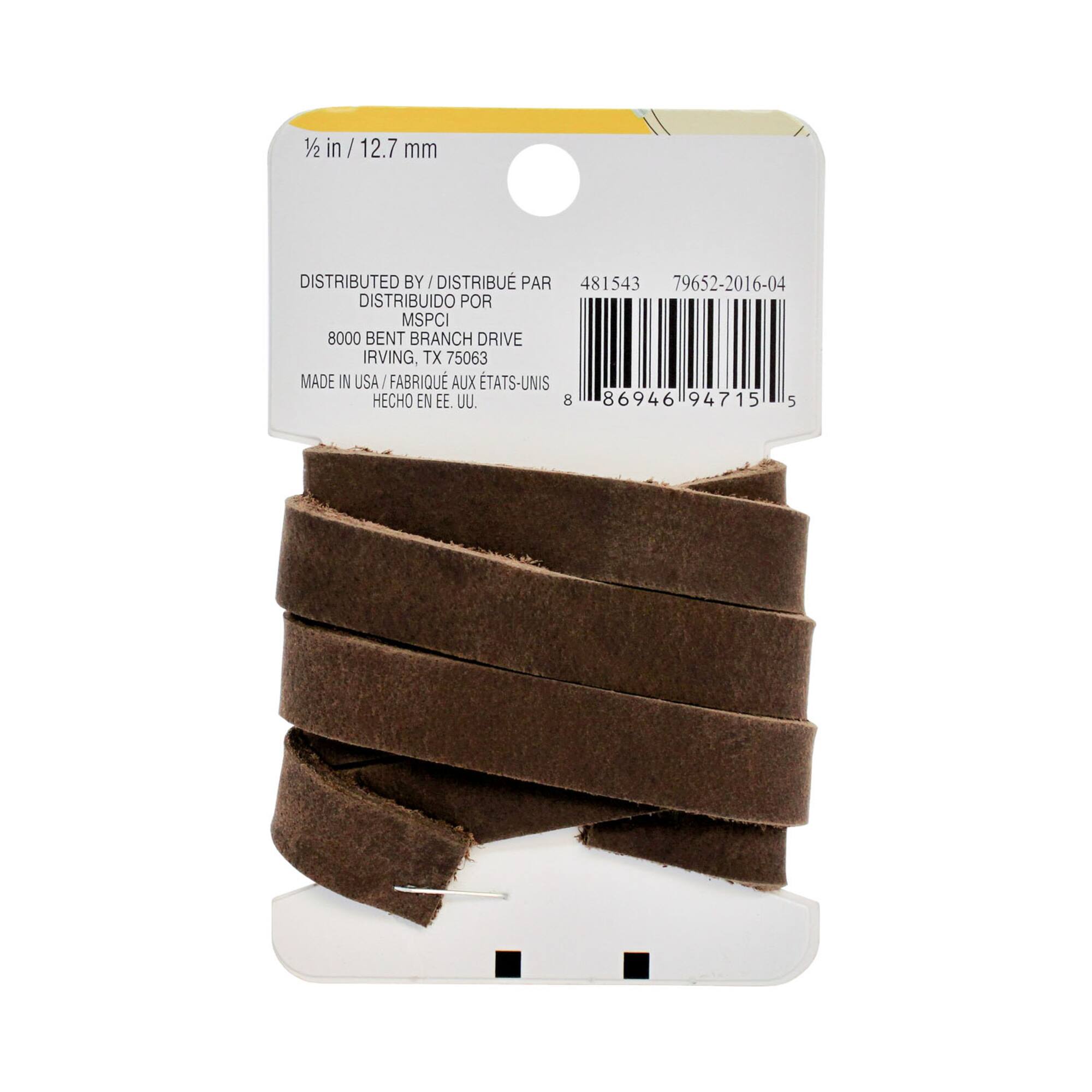 Triumph Brown Leather Strip By Bead Landing™